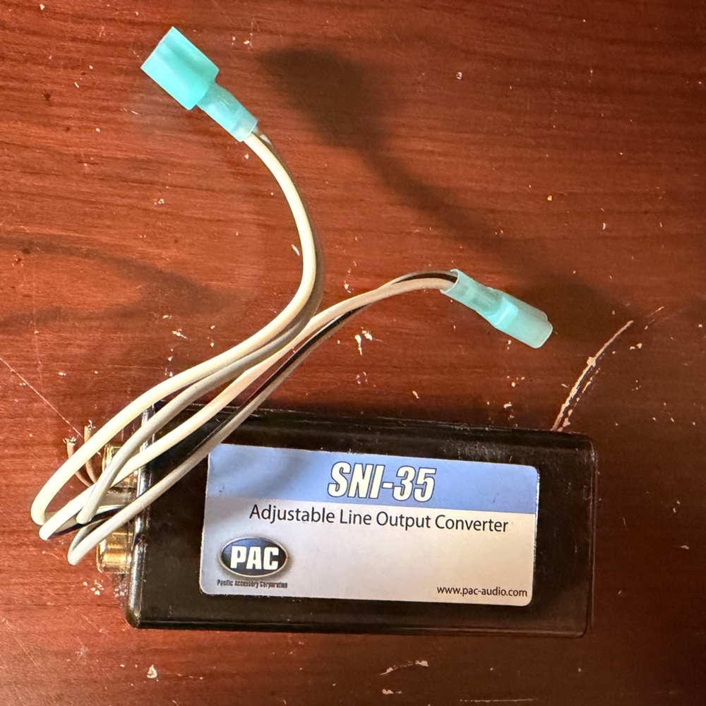 PAC SNI-35 Adjustable Line Output Converter